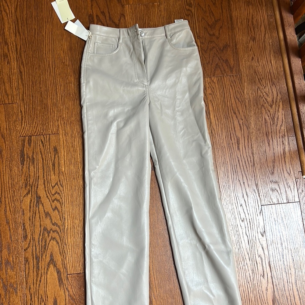 Wilfred Melina high long leather pants